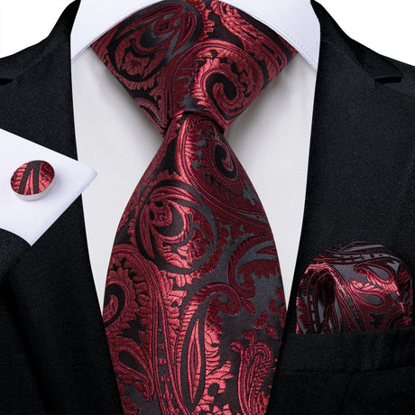 8cm Luxury Floral Striped Solid Men's Tie