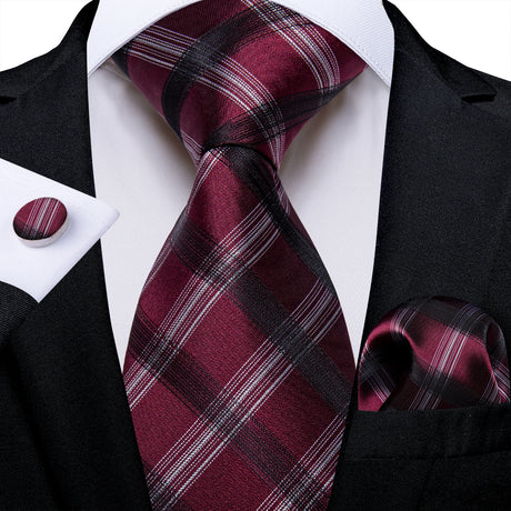 8cm Luxury Floral Striped Solid Men's Tie