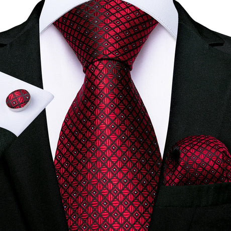 8cm Luxury Floral Striped Solid Men's Tie