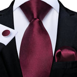 8cm Luxury Floral Striped Solid Men's Tie