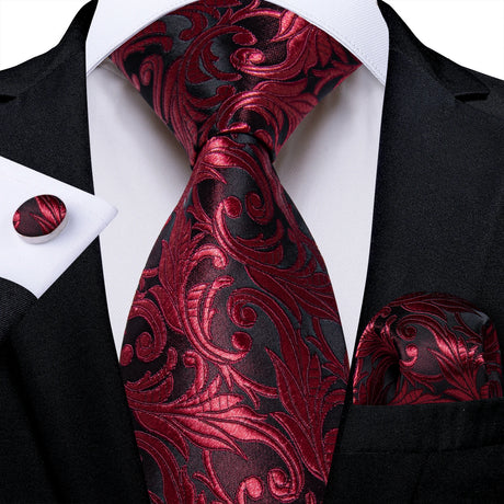 8cm Luxury Floral Striped Solid Men's Tie
