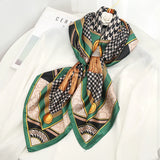 green gold design ladies headband