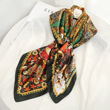 black gold floral design ladies headband