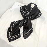 black white ladies headband