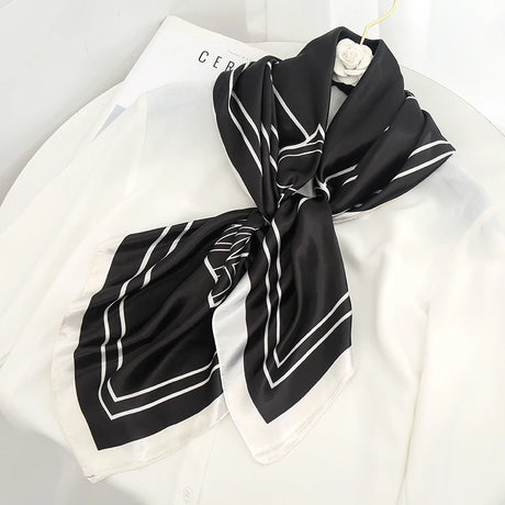 black white ladies headband