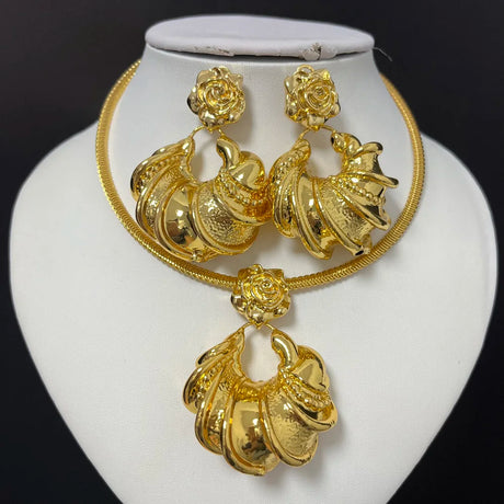 African Irregular Design Jewelry Set