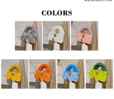 Collection of Acrylic Faux Fur Shoulder Bag