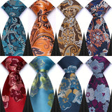 Collection of Adult Luxury Floral Party Suit Accessories Neckties