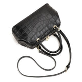 Leather Pattern Crossbody Handbag