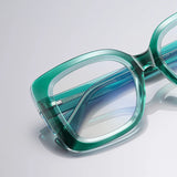 Anti-Blue Light Photochromic Myopia Eyeglasses