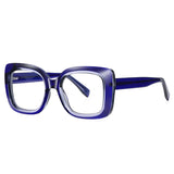 Blue Anti-Blue Light Photochromic Myopia Eyeglasses