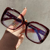 Anti-Blue Light Photochromic Myopia Eyeglasses