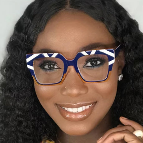 Anti-blue Cat Eye Personality Bump Color Eyewear