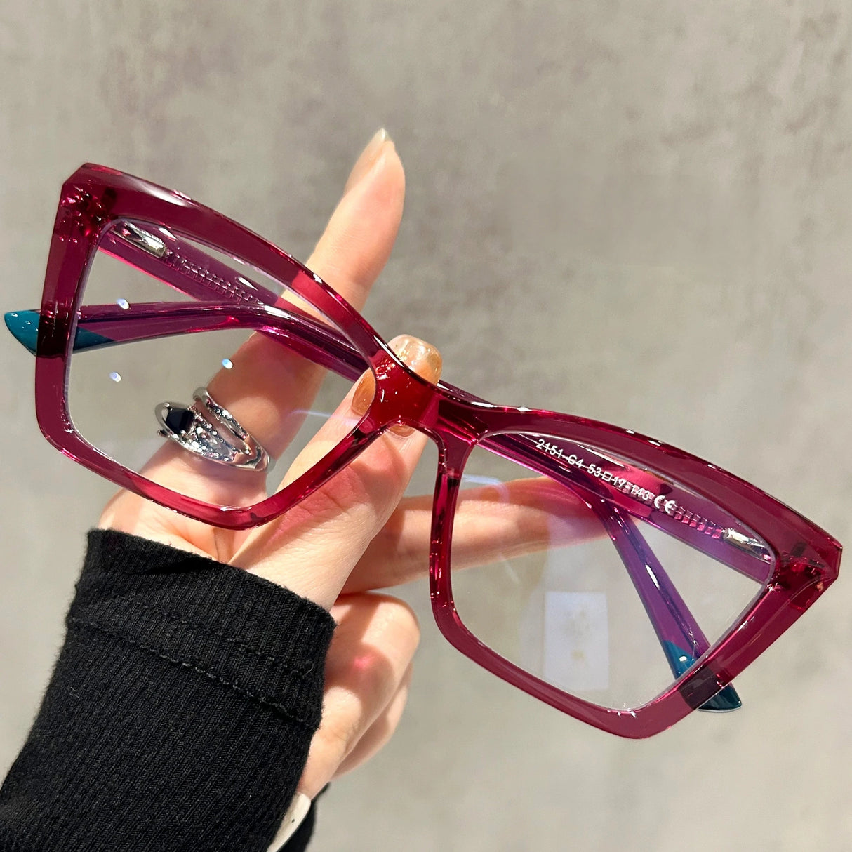 Anti-blue Ray Myopia Hyperopia Cat Eye Glasses