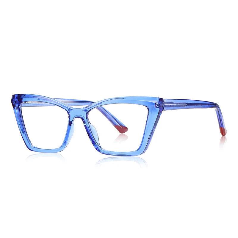 Blue Anti-blue Ray Myopia Hyperopia Cat Eye Glasses