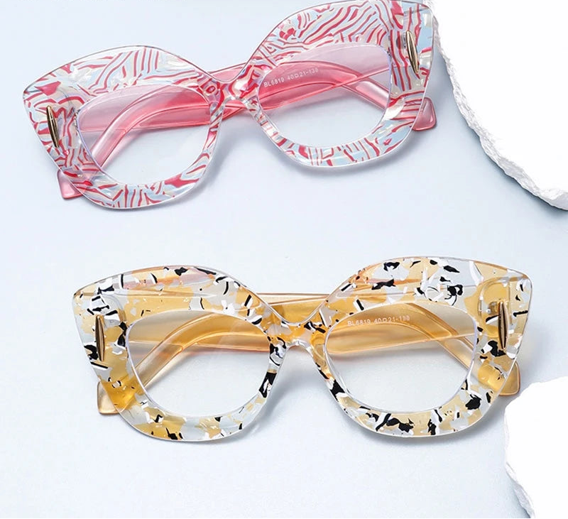 Collection of Anti-fatigue Decorative Reading Oversized Glasses