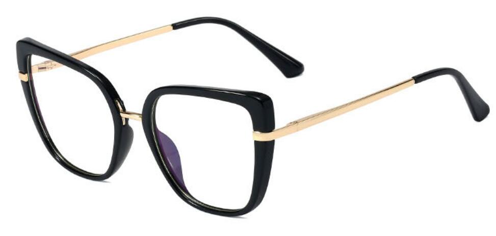 Anti Blue Cat Eye Women Eyewear black