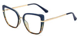 Anti Blue Cat Eye Women Eyewear blue