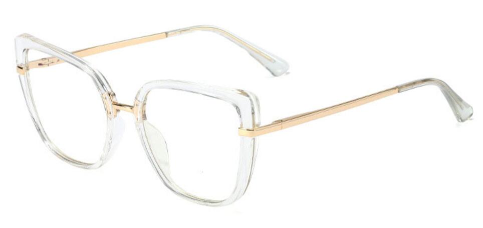 Anti Blue Cat Eye Women Eyewear transparent 