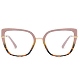 Anti Blue Cat Eye Women Eyewear beige 