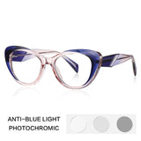 Blue Anti Blue Light Cat Eye Reading Glasses