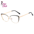 Anti Blue Light Optical Cat Eye Glasses Sassy Chick Logo
