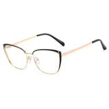 Black Anti Blue Light Optical Cat Eye Glasses