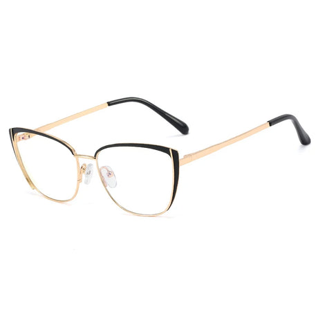 Black Anti Blue Light Optical Cat Eye Glasses
