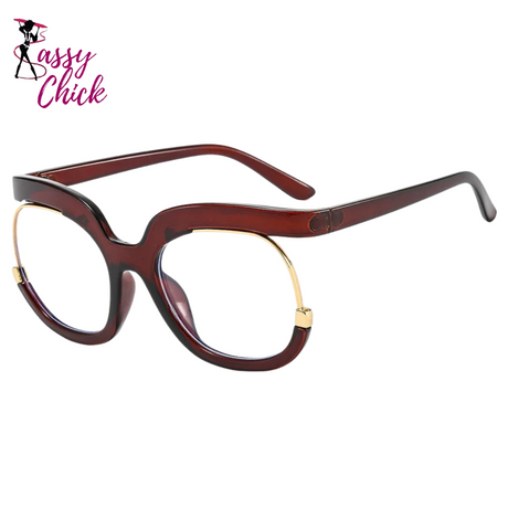 Anti Blue Light Ray Eyewear Sassy Chick Logo