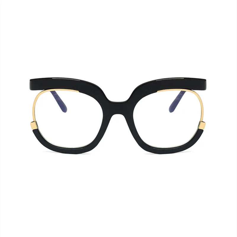 Black Anti Blue Light Vision Distance Computer Eyeglasses