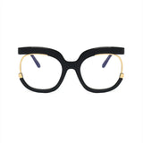 Black Anti Blue Light Vision Distance Computer Eyeglasses