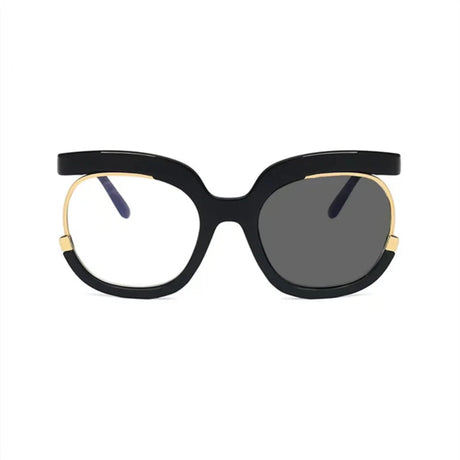 Black Anti Blue Light Vision Distance Computer Eyeglasses
