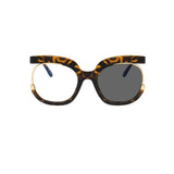 Leopard Anti Blue Light Vision Distance Computer Eyeglasses