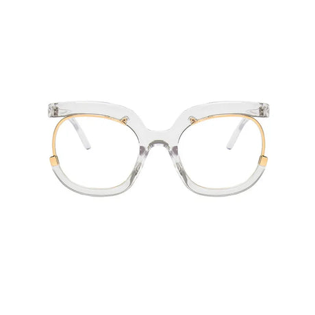 White Anti Blue Light Vision Distance Computer Eyeglasses