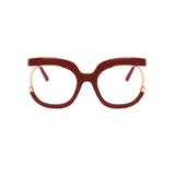Red Anti Blue Light Vision Distance Computer Eyeglasses