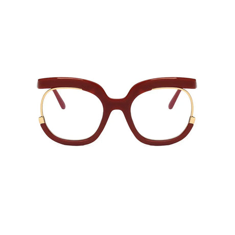 Red Anti Blue Light Vision Distance Computer Eyeglasses