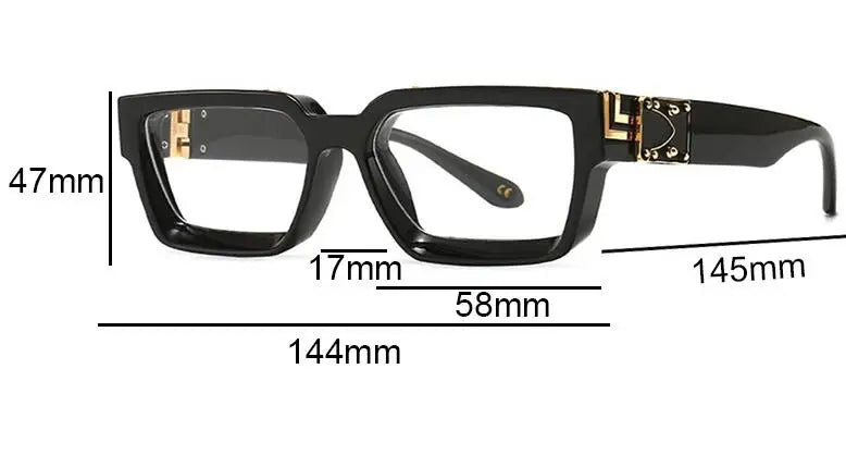 Size of Anti Blue Light With Diopter Minus 0 -1.5 -6.0 Eyewear