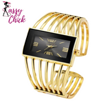 Bangle Bracelet Watch For Women Sassy Chick Logo