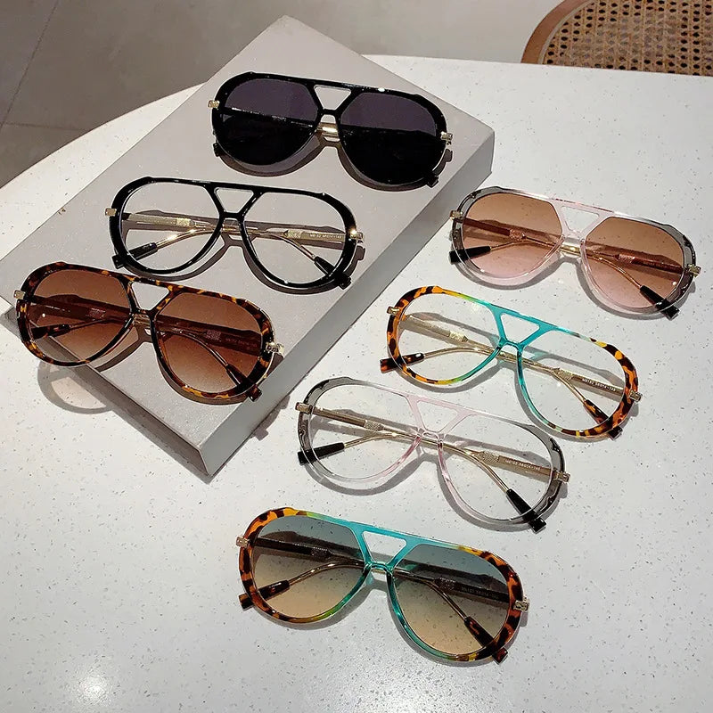 Big Frame Vintage Pilot Sunglass collection