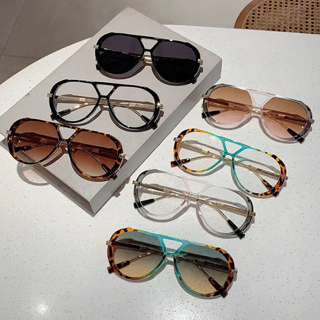 Big Frame Vintage Pilot Sunglass collection