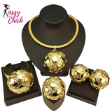 Big Pendant Light Weight Bold Jewelry Sets Sassy Chick Logo
