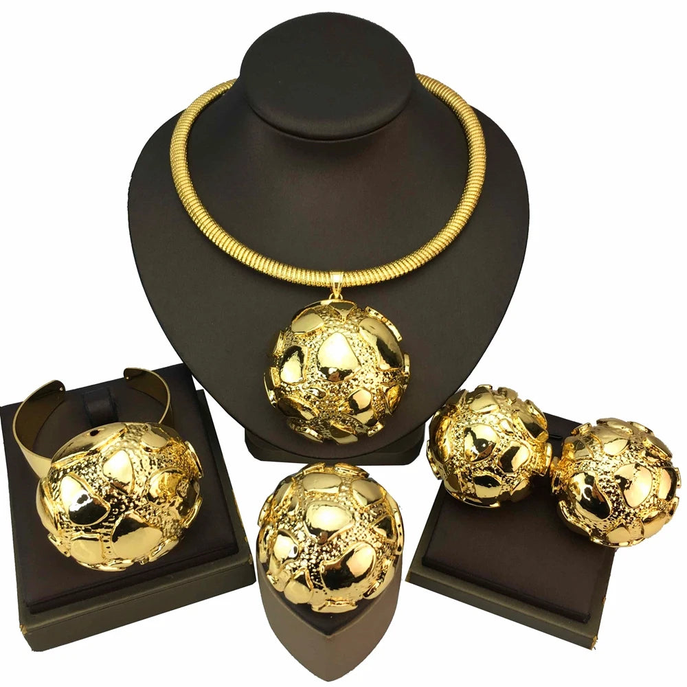 Big Pendant Light Weight Bold Jewelry Sets