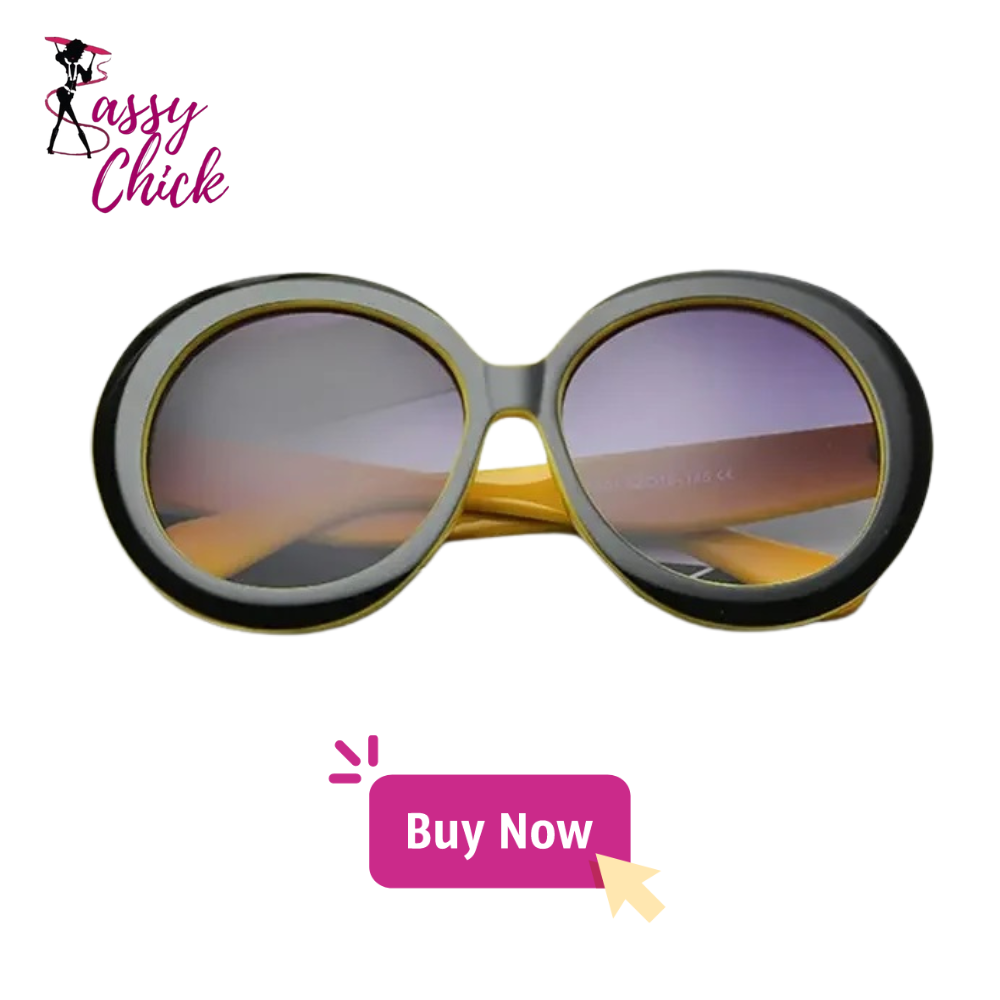 Big Round Gradient Sunglasses