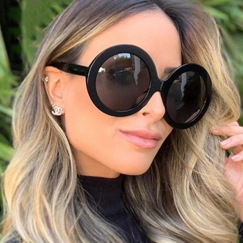 Big Round Gradient Sunglasses