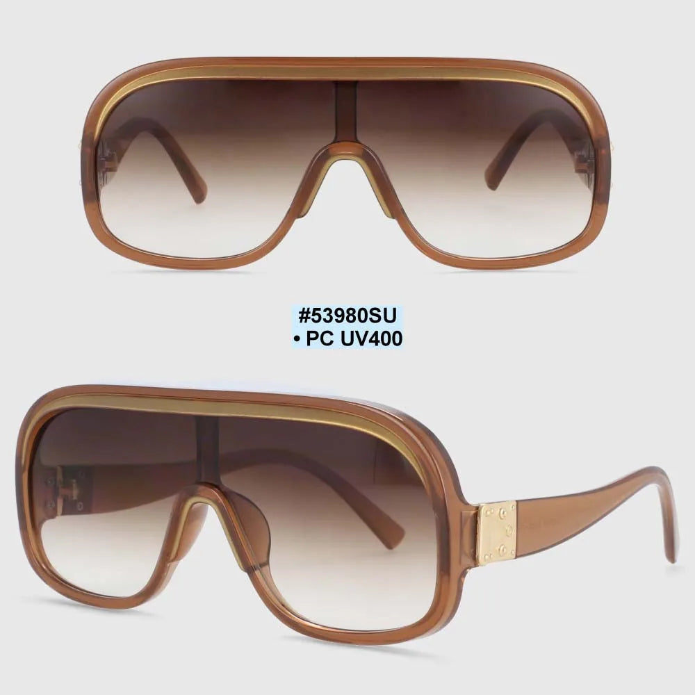 Brown big size goggle shades