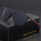 Black Black Classic Square Men's Sunglasses