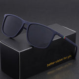 Blue Black Classic Square Men's Sunglasses
