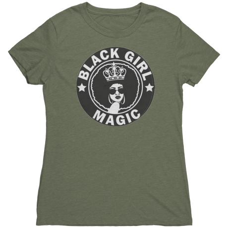 Black_Girl_Magic_Shirt_Military_Green_Mockup.png