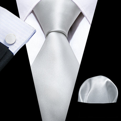 gray necktie set