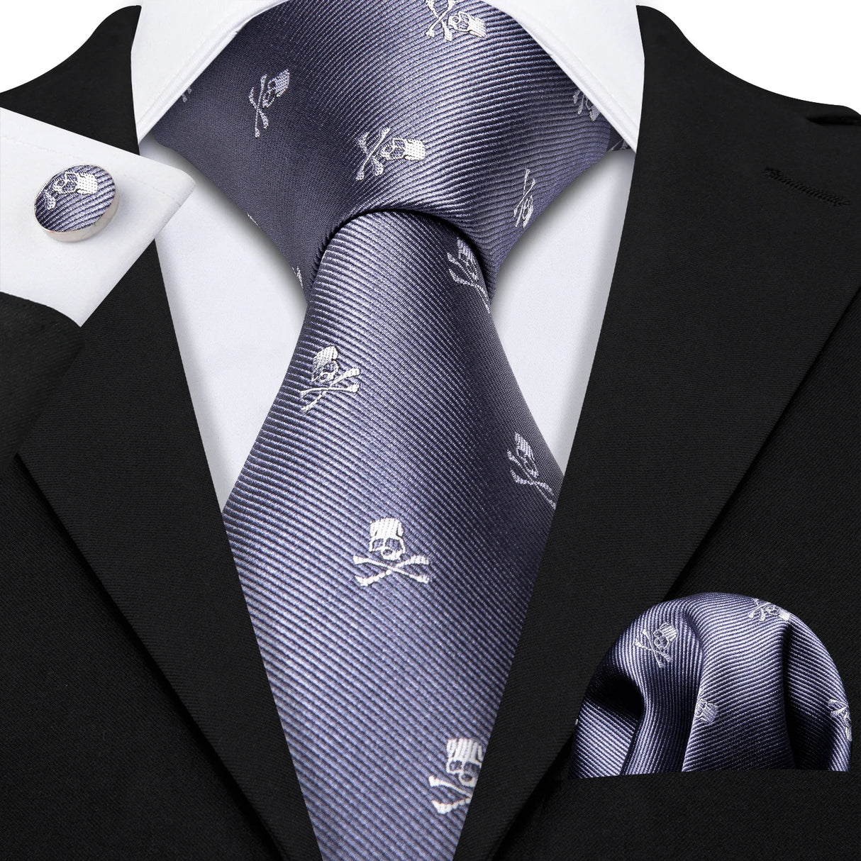 blue necktie set